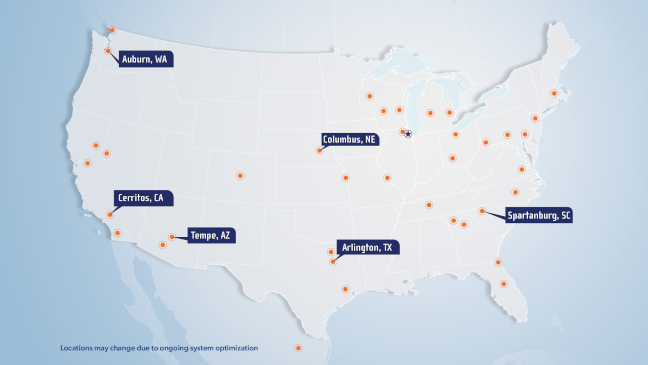 locations